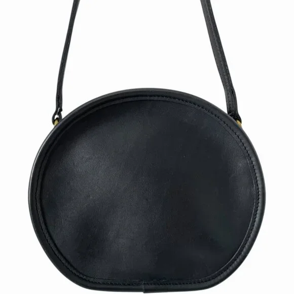 Coach Vintage Blue Leather Canteen Crossbody Bag USA 9982 Glove Tanned Classic - Picture 7 of 8